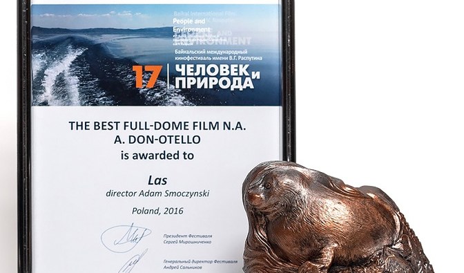 Statuetka i dyplom wręczone za film o lesie gospodarczym