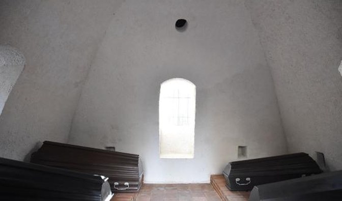 Wnętrze wyjątkowego grobowca po remoncie