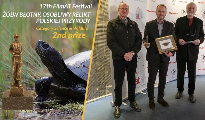 Nagrodzeni za film „Żółw błotny – osobliwy relikt polskiej przyrody”