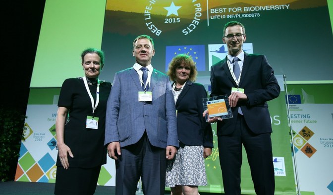 Nagroda Najlepszy z Najlepszych dla projektu „Best for biodiveristy” 