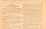 Dziennik Ustaw RP nr 119 z 1924 r. z rozporządzeniem Prezydenta RP z 30 grudnia 1924 r. o organizacji aministracji lasów państwowych