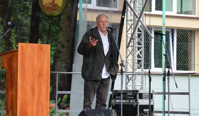 Andrzej Franczyk na scenie