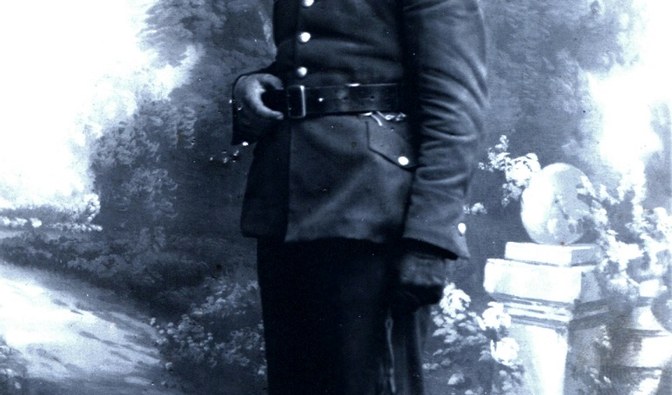 Gajowy Kazimierz Juch z Nadleśnictwa Łuck, poległy w walce na Pomorzu w 1939 r.