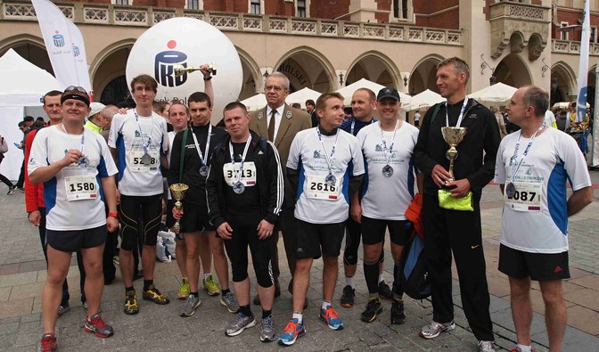 Rekordowy Cracovia Maraton z leśnikami 