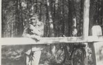 1938 r. Franciszek Kot, gajowy leśnictwa Sucha Wola/ Arch. Nadl. Oleszyce