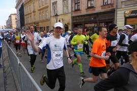Leśnicy na Cracovia Maratonie